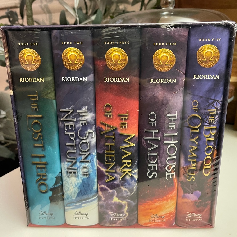 Disney Rick Riordan complete series The Heroes of Olympus